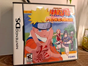 Naruto Path of the Ninja Nintendo DS US Version CIB Shonen Jump RPG Anime Game - Foto 1 di 5