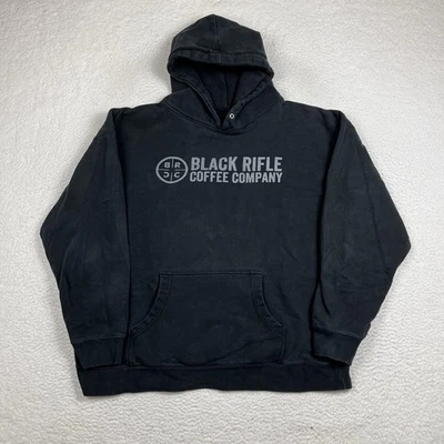 Black Rifle Coffee Company Hoodie Mens 2XL Pullover Sweatshirt Fleece Military - Image 1 of 4