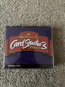Hallmark Card Studio 3 Deluxe (Sierra Home) Windows PC CD-ROM Computer Software - Picture 1 of 6