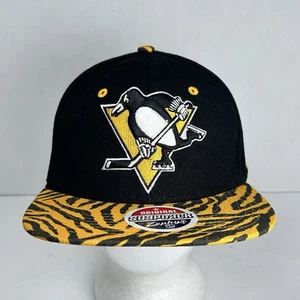 Pittsburg Penguins Hat Cap Snapback Zephyr Wool Blend Animal Print Z Hat - Picture 1 of 13