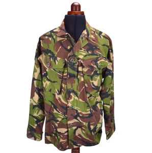 British Army Camo Military Woodland DPM Shirt 180/96 M Reg Royal Air Force Zip - Bild 1 von 12