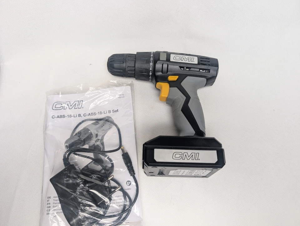 CMI C-ABS-18-Li B Akku-Bohrschrauber defekt - Bild 1 von 4