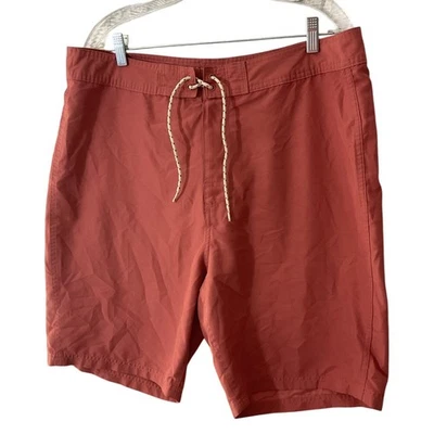 Pantalones Cortos Old Navy California Naranja Quemado Fast Dri Talla 38  Foto 1 de 4