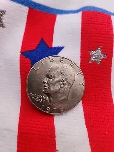 1978 Clad Eisenhower One Dollar - Bild 1 von 2