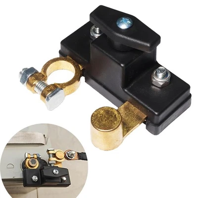 Interruptor de corte aislador de desconexión de batería de coche 12V 24V batería universal...  Foto 1 de 4