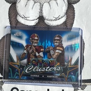 2024 Topps Cósmico Cromo Star Clusters Jayden Daniels Sam Hartman #SCL-8/99 RC - Imagen 1 de 2