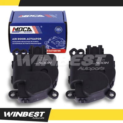 2X Actuador de puerta mezcla de calefacción aire acondicionado 2 pines para Chrysler 300 Dodge Dakota Caravan Foto 1 de 4