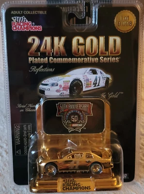 NASCAR #41 Grissom Racing Champions Chapado en Oro 24K 50 Aniversario 1:64 DieCast Foto 1 de 4