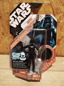 Star Wars 30th Anniversary Shadow Stormtrooper TAC Hasbro SAGA MOC TCW - Bild 1 von 3