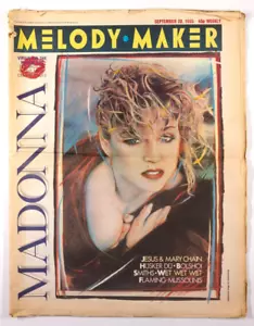 Madonna THE SMITHS Husker Du MELODY MAKER MAGAZINE Sept 1985 Jesus & Mary Chain - Picture 1 of 1
