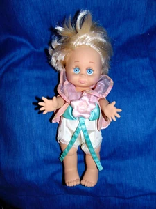 RARE 1990 Baby Face SO SORRY SARAH 13" Poseable Doll Galoob #3208 - Picture 1 of 9