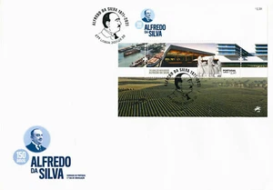 Portugal 2021 FDC People Stamps Alfredo Da Silva Historical Figures 1v M/S - Picture 1 of 1