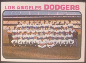 1973 TOPPS #91 LOS ANGELES DODGERS TEAM CARD ALSTON HOF SUTTON NM/MT 05637 - Bild 1 von 6