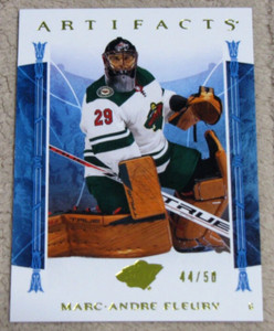 2022-23 Upper Deck Artifacts Yellow #153 Marc-Andre Fleury /50