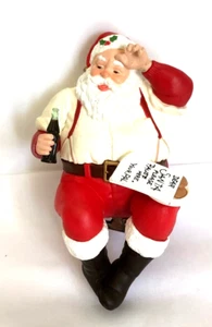 Hallmark Please Pause Here 1992 Coca Cola Santa nueva en caja - Imagen 1 de 4