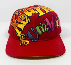 Vintage Coca Cola Hat Snap Back Red Hot Summer All Over Print Graffiti The Game - Picture 1 of 7
