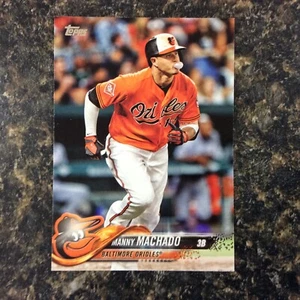 2018 Topps #25 Manny Machado Baltimore Orioles - Imagen 1 de 2