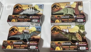 Jurassic World Teoria del Caos Gastonia Monolophosaurus Chasmosaurus Dilophosaurus - Foto 1 di 1