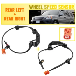 2 pcs Rear Left & Right ABS Wheel Speed Sensor For Honda CR-V 2.4L 2002-2006 - Picture 1 of 14
