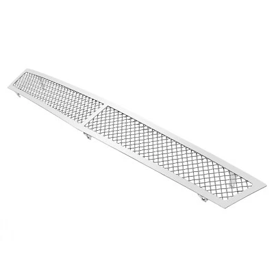 Parachoques inferior de malla cromada inoxidable para Cadillac CTS 2008-2014 Foto 1 de 3