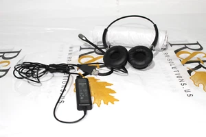 Jabra 2400 II USB DUO CC Przewodowy zestaw słuchawkowy call center do telefonu softphone z hałasem... - Zdjęcie 1 z 11