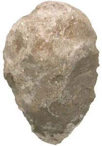 Cuña de puño Paleolítico Biface de cuarzarenita Venosa - Cuenca Italia P9-5 - Imagen 1 de 4