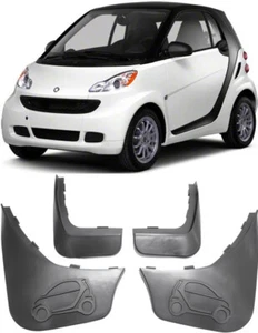 Genuine Front & Rear Splash Guards Mud Flaps For 2008-2015 Smart ForTwo W451 - Picture 1 of 9