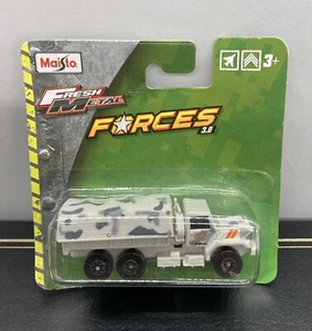 MAISTO Cargo Truck M-923 A1 Army Truck White/ Gray CAMOFLAGE Sealed - Picture 1 of 12