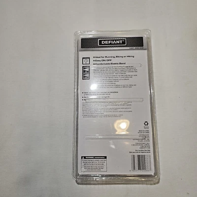 New 2 pack Defiant LED  safety arm bands 2 modes NOS - Image 1 of 2