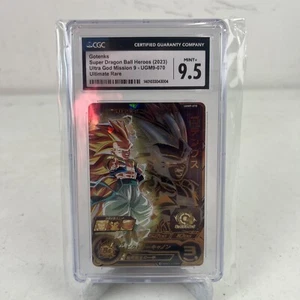 Super Dragon Ball Heroes Gotenks UGM9 #070 CGC 9.5 Ultra Rare - Picture 1 of 6