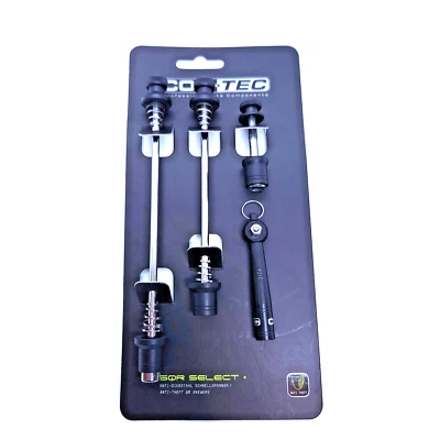 CONTEC SQR Select+ 🚲 Schnellspanner Set Achse & Sattelstütze 🚲 Diebstahlschutz - Bild 1 von 4