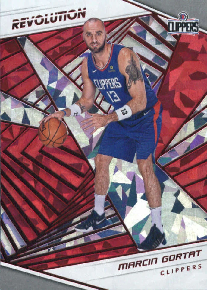 2018-19 Panini Revolution Chinese New Year Red #10 Marcin Gortat LA Clippers - Image 1 of 1