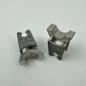 Burndy W-165 Die Crimpatrice Inox MD6 Crimpatrice Idraulica Indice 165 NUOVO Senza Scatola - Foto 1 di 3