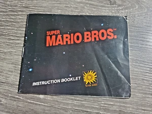 Super Mario Bros (Nintendo) NES Manual Only (NO GAME) - Picture 1 of 6