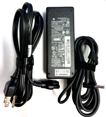 Cargador adaptador de CA azul PPP012D-E para portátil HP ProBook Envy 15 17 M6 M7 OEM 90 W Foto 1 de 4
