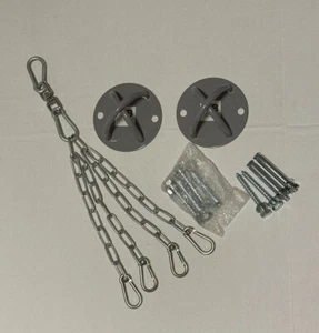 2er Pack - Wand Deckenhalterung für Fitnessstudio & Zuhause Aufhängebänder Anker - Bild 1 von 5