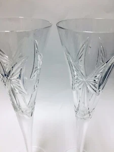 waterford crystal wedding champagne flutes - Picture 1 of 6