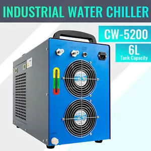 OMTech CW-5200 6L Water Cooler for CO2 Laser Cutter and Engraver Machine to 150W - Picture 1 of 10