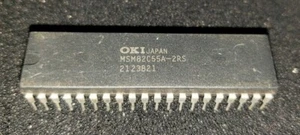 Oki Integrated Circuit MSM82C55A-2RS, MSM82C55A2RS, QTY 1, LOT#2123B21 - Picture 1 of 1