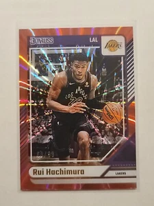2024-25 Donruss Rui Hachimura #177 Rojo Holo Láser Paralelo 60/99 LA Lakers - Imagen 1 de 2