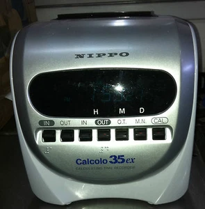 NIPP0 CALCOLO 35ex Electronic Time Clock - Employee time recorder 220V - Picture 1 of 2