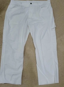 Dickies White Cotton Vintage Painter's Pants - Picture 1 of 23