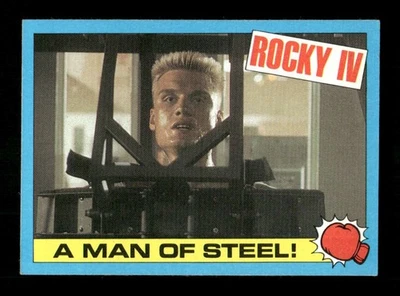 1985 Topps Rocky IV 33 Ivan Drago Dolph Lundgren BXCP54 - Image 1 of 2
