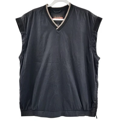 IZOD XFG X-treme Function Black Golfwear Vest Side Zip Breathable Men's Size XL - Image 1 of 4