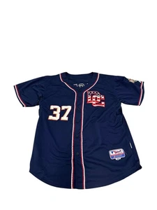 Washington Nationals Strasburg Jersey Majestic Stitched Size 52 - Picture 1 of 7