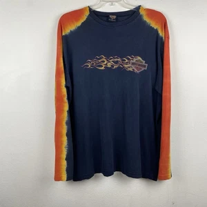 Harley Davidson Mens Size XL Graphic Central Texas Long Sleeved T-shirt - Picture 1 of 9