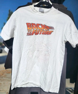 Camiseta Regreso al Futuro Talla M Mediana Vintage Años 80 VHS Promo Michael J Fox Foto 1 de 3