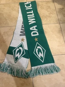 Werder Bremen Bundesliga Fussball Football Soccer Scarf - Picture 1 of 6