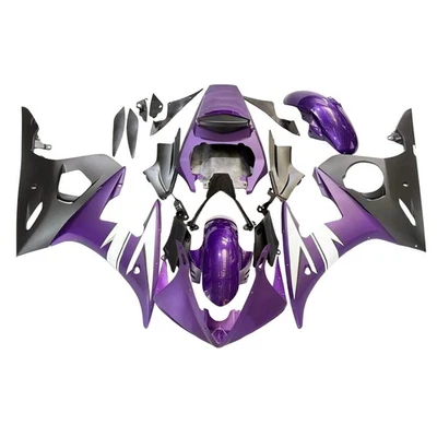 Purple White Fairing Kit For Yamaha YZF R6 2003-2005 / R6S 2006-2009 Bodywork - Image 1 of 4