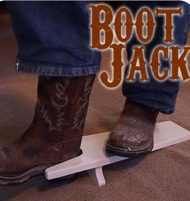 Wooden Boot Puller . Boot Jack . Boot Remover  Muddy Boots. - Image 1 of 4